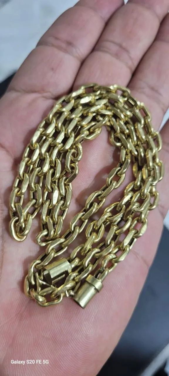 Corrente de Ouro 18k com 32.4 gr 73cm 
