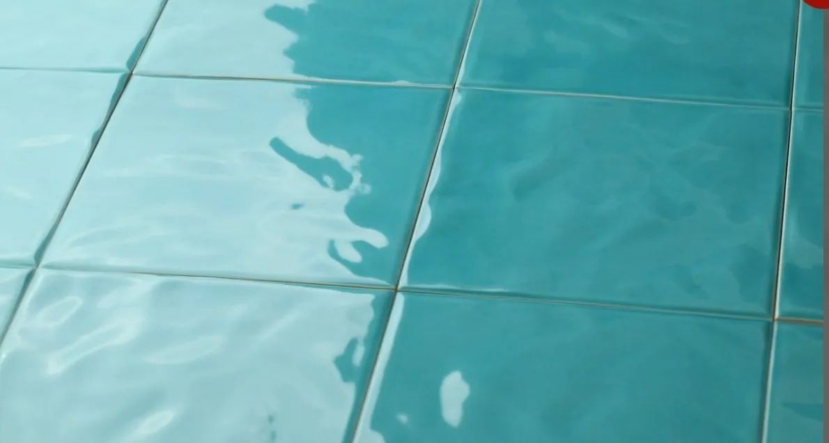 Azulejo piscina onda verde mar marca Eliane 20x20cm - Foto 2
