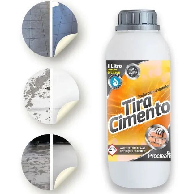Removedor cimento 1000ml Proclean - Foto 3