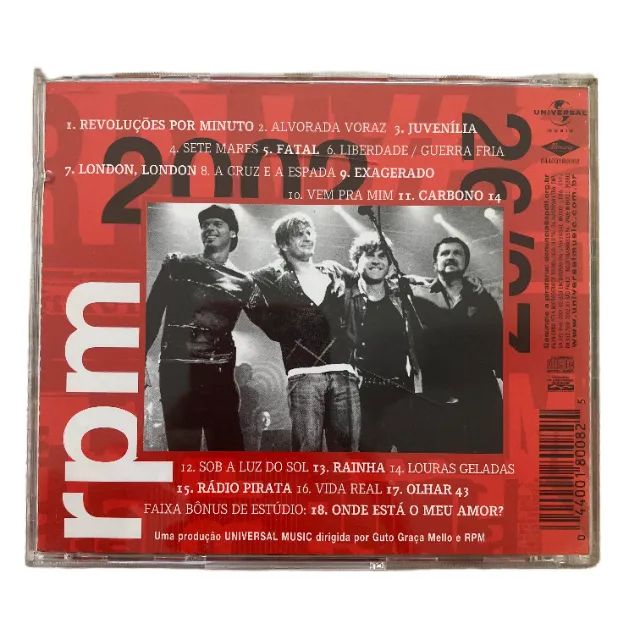 CD RPM MTV 2002 Original - Físico - Foto 2