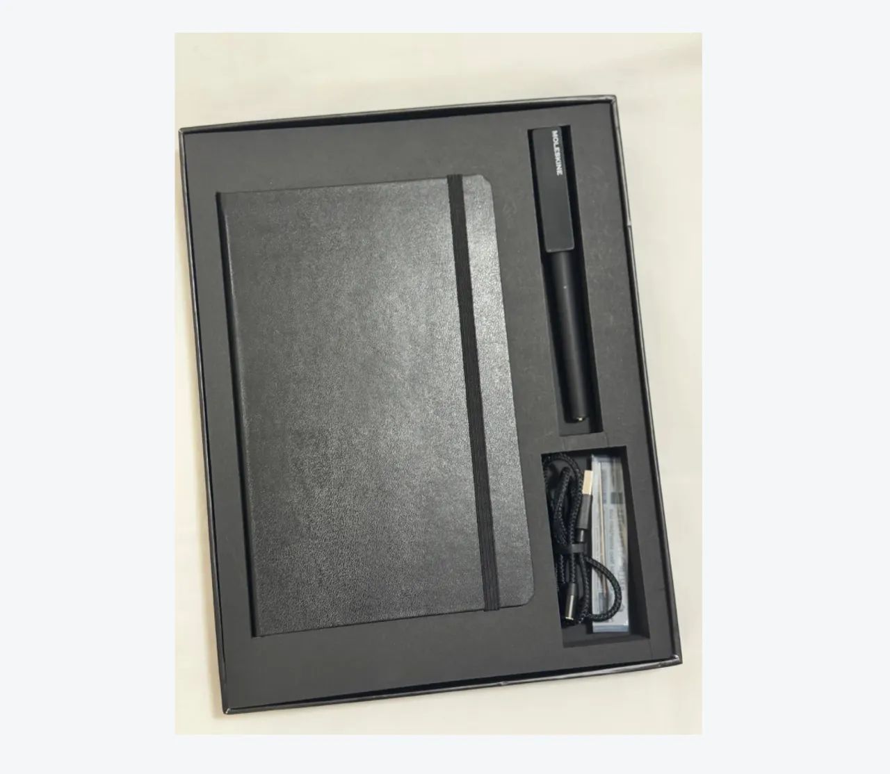 Kit Caderno Smart Moleskine com caneta (original e lacrado) - Foto 3