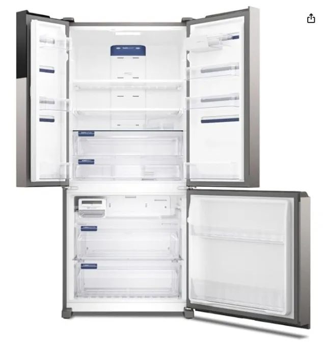 Geladeira Electrolux Frost Free Inverter 590L AutoSense 3 Portas - Inox - Modelo (IM8S) - Foto 4