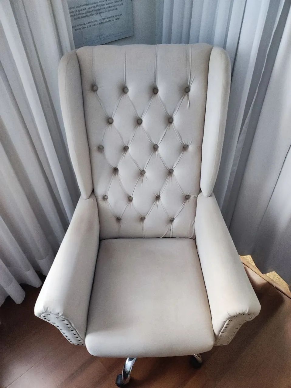 Cadeira giratória escritório presidente - Foto 3