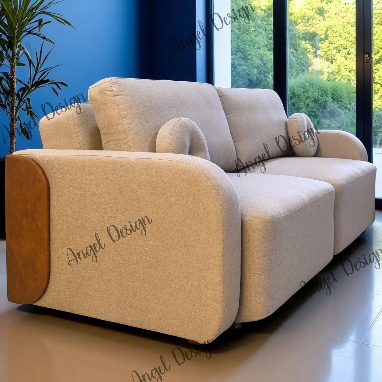 Sofá 3 em 1 slim Design Exclusivo