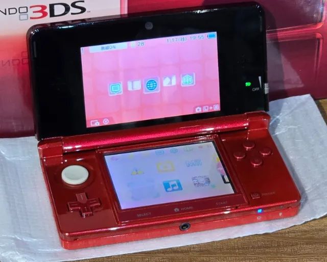 Console Nintendo 3DS Flare Red Completo - Foto 4