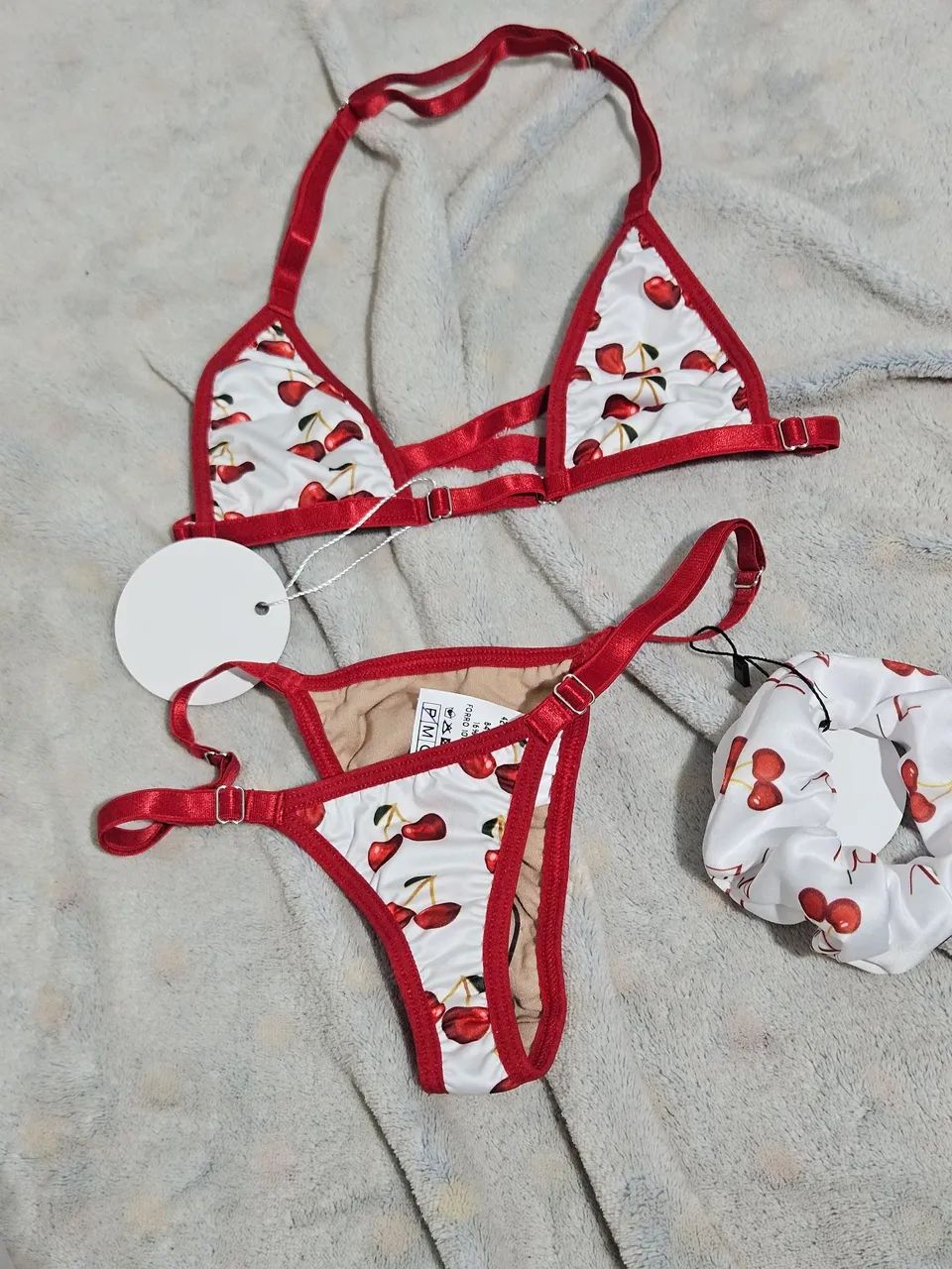 Conjunto Cereja sem Bojo