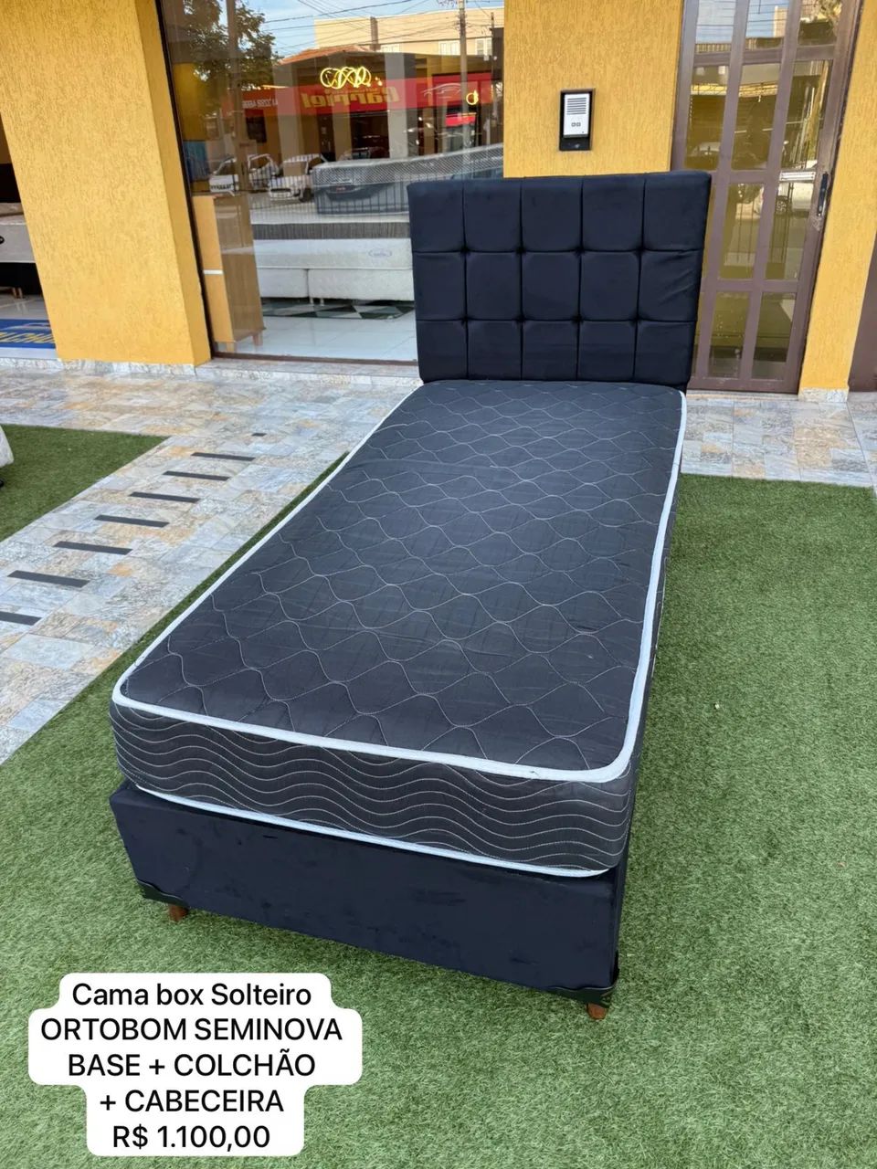 Cama de Solteiro seminova top - Entregamos!  - Foto 4