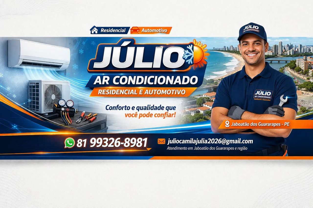 Ar condicionado automotivo e residencial 