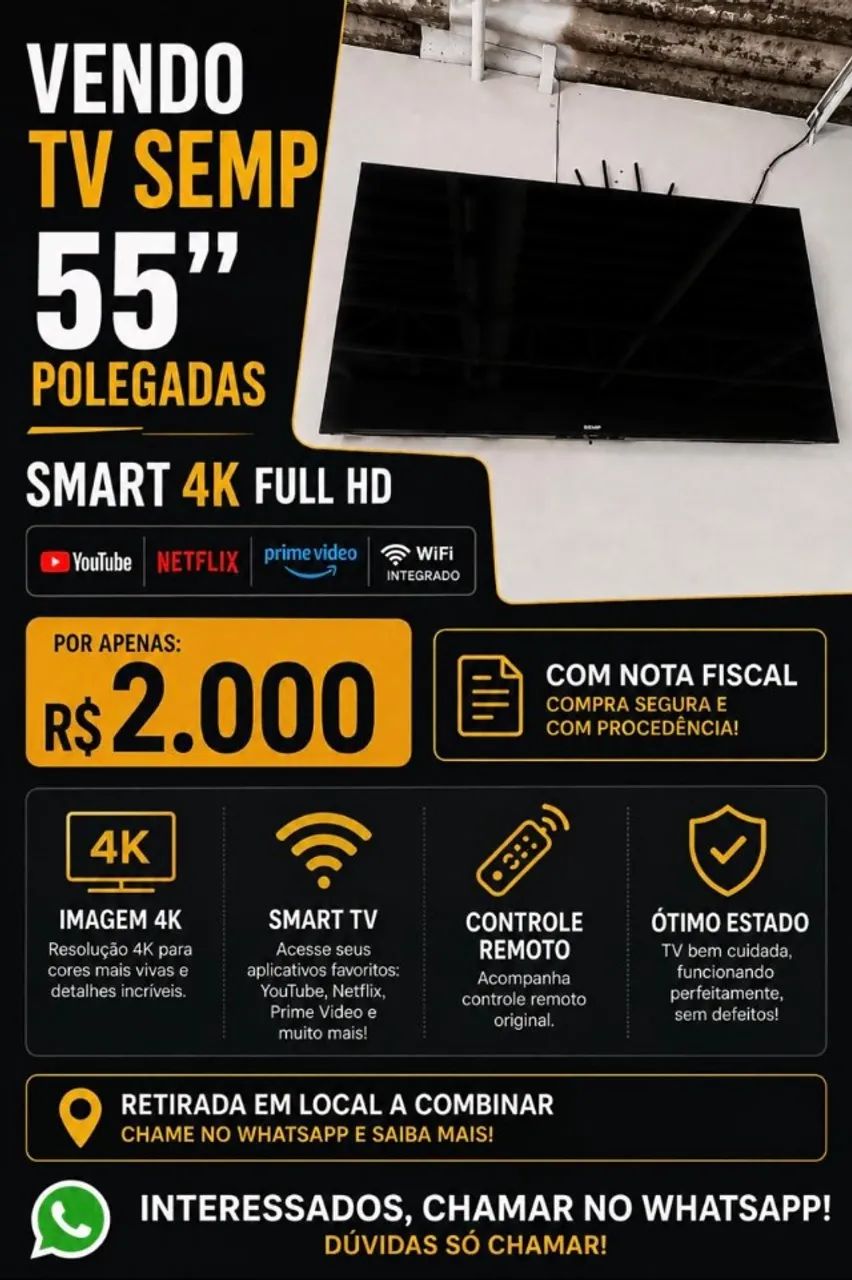 TV SEMP 55? SMART 4K 