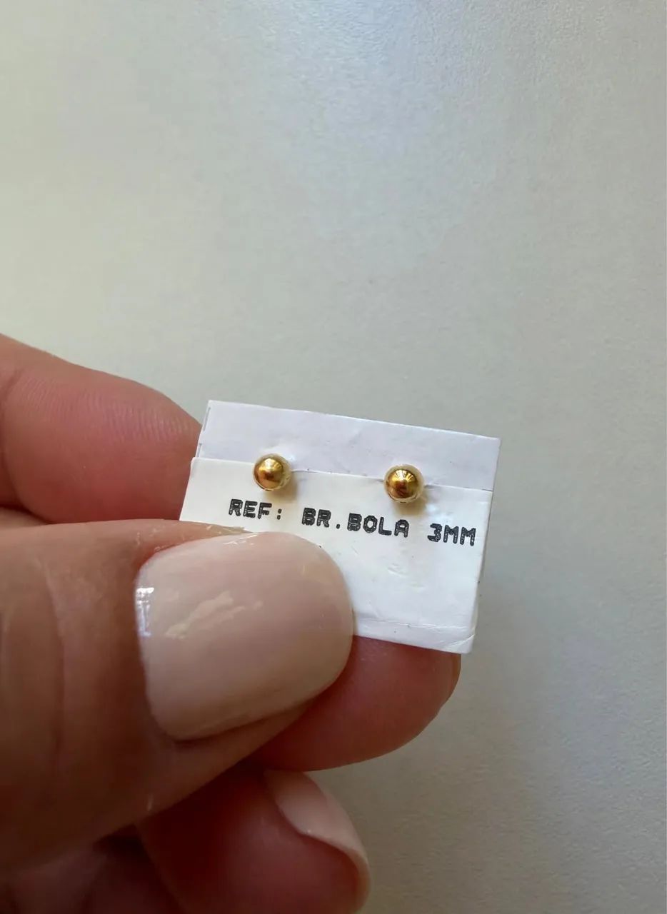 Brincos em OURO 18k  - Foto 3
