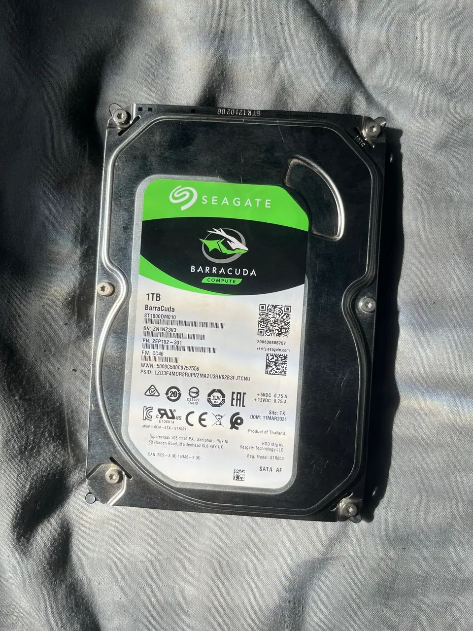 HD Seagate 1TB - Funcionando Perfeitamente - Foto 5