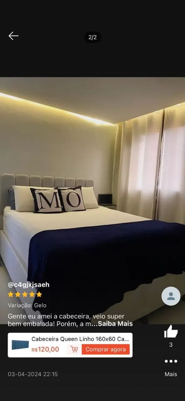 Cabeceira Cama - Foto 2