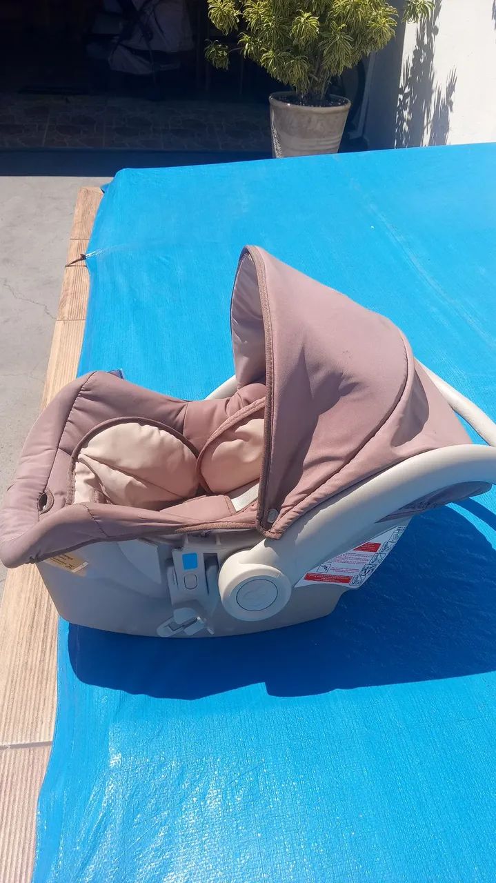Carrinho e bebe conforto com base (Galzerano) - Foto 5