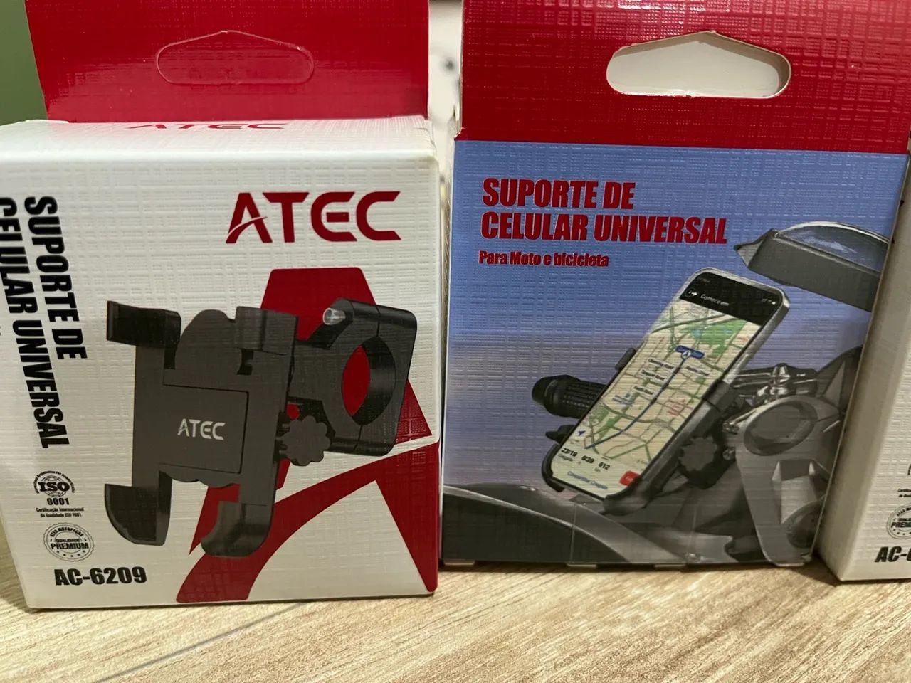 Suporte celular moto