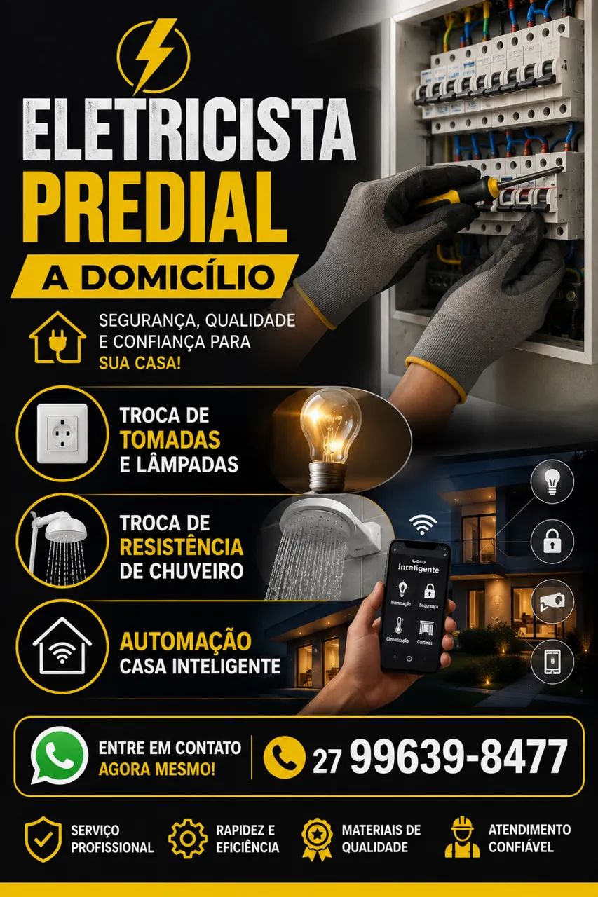 Eletricista a domicílio 