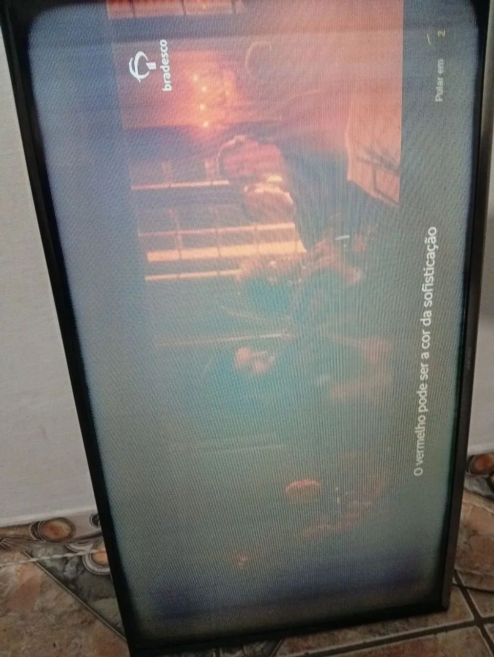 Smart tv Samsung 32 defeito tela  - Foto 5