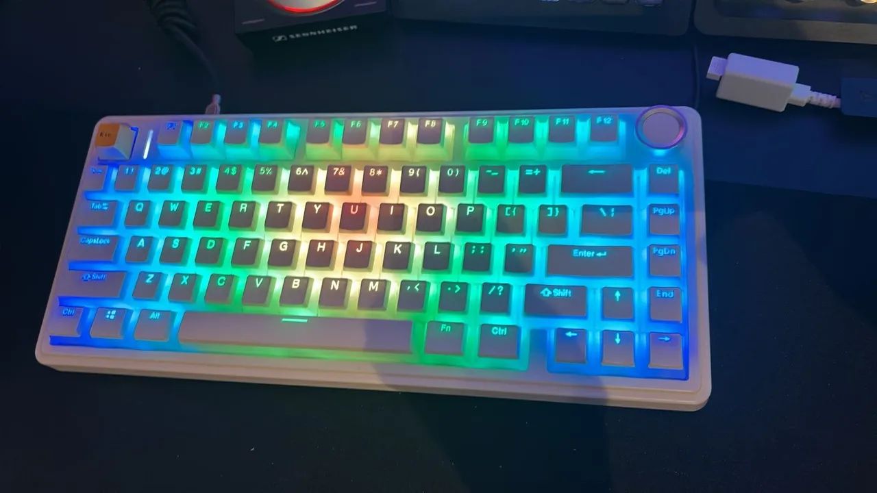 Teclado mecânico aulas 75