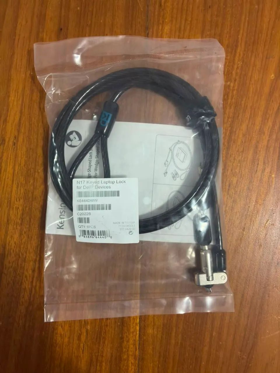 Trava de segurança para notebook