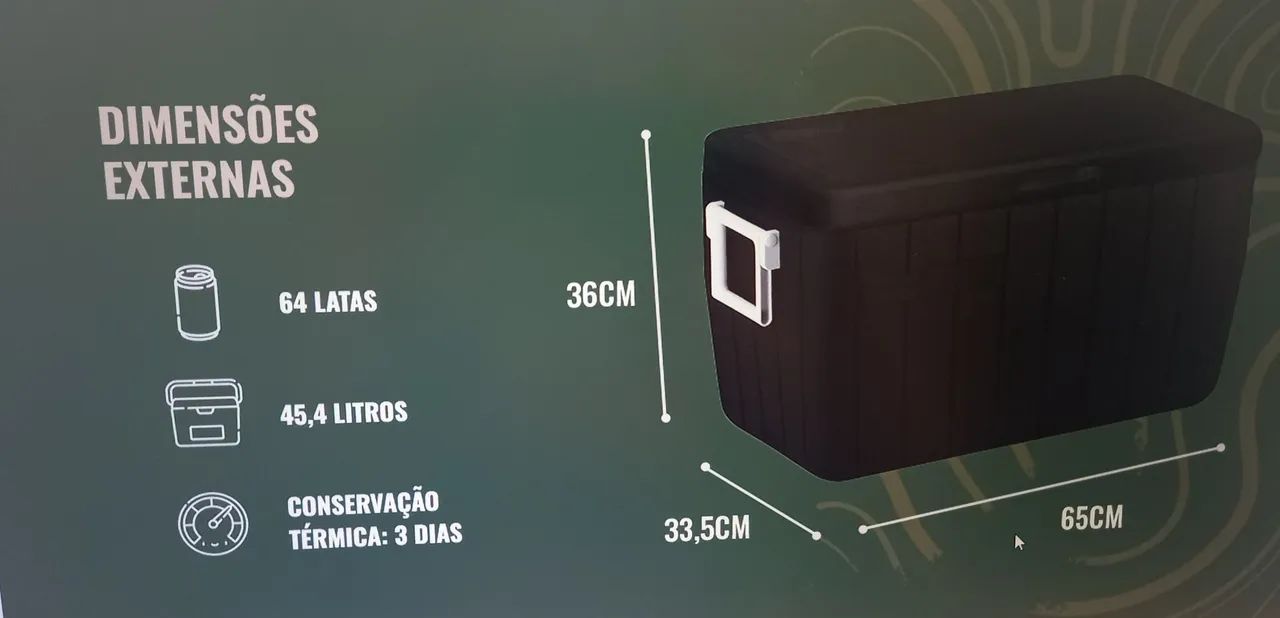 Caixa térmica 48 litros - Foto 4
