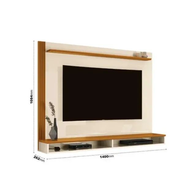 PAINEL DAVOS PARA TV's ATE   55'' POLEGADAS PAGA SOMENTE NA ENTREGA ATE 12x SEM JUROS - Foto 3