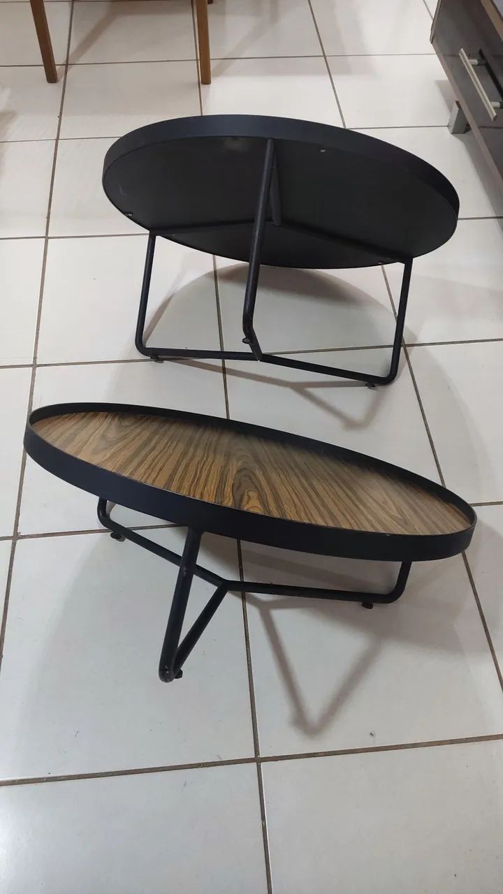 MESA DE CENTRO DUPLA COM ESPELHO - Foto 5