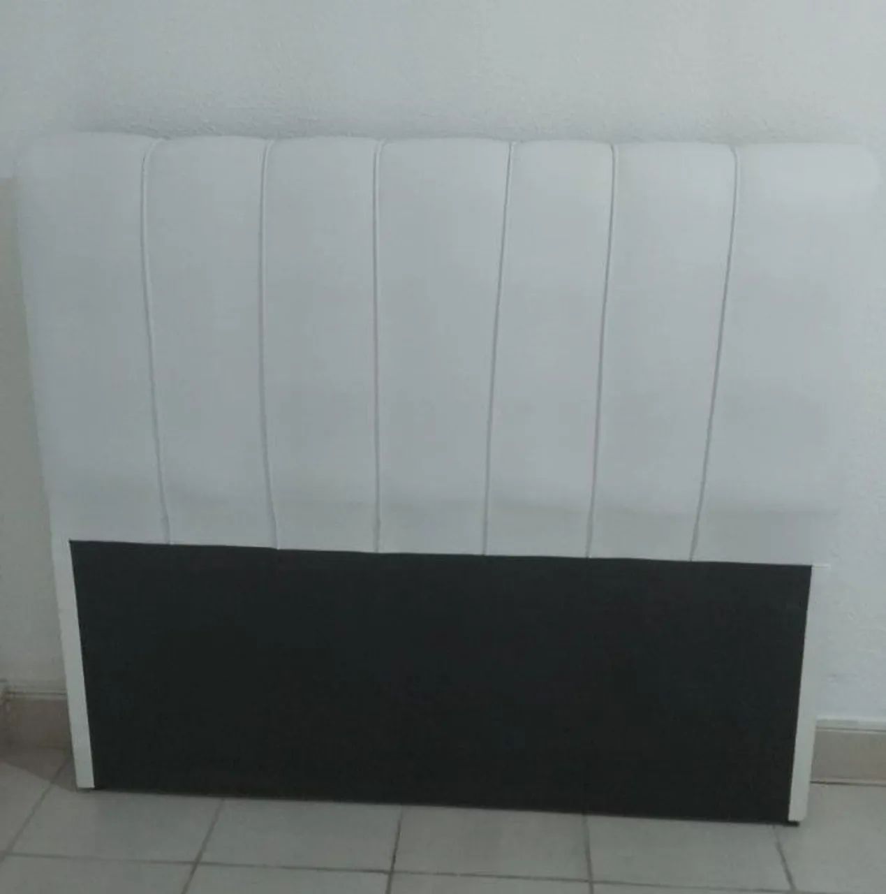 Cama baú casal completa com cabeceira baú e colchão  - Foto 4