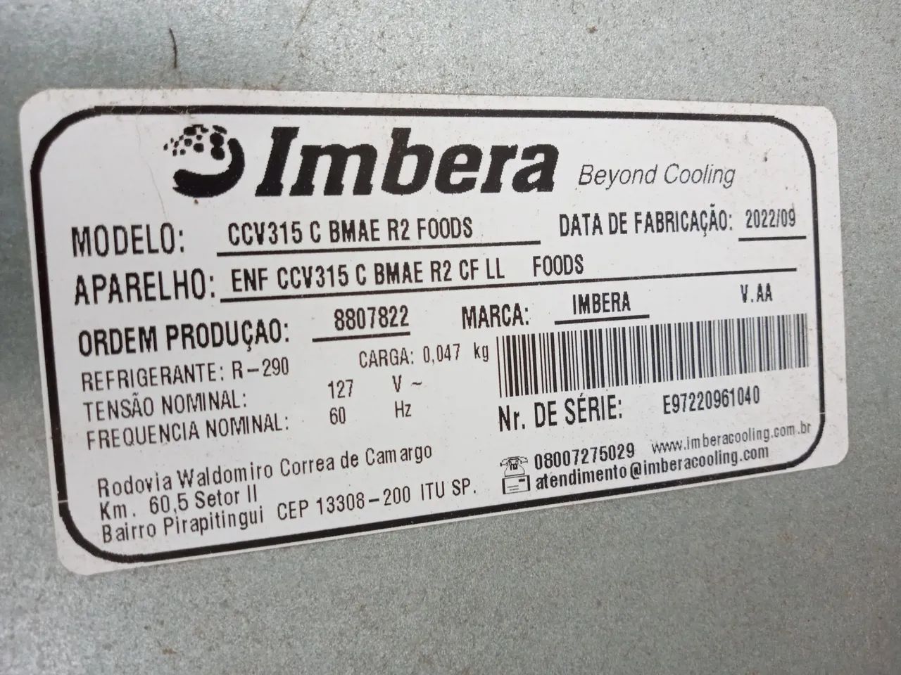 Expositor Cervejeira Imbera 485L  - Foto 2