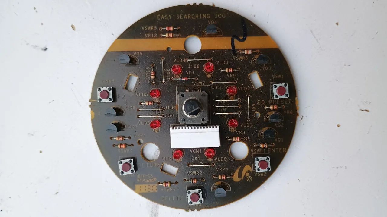 Placa controle volume Samsung MX D830