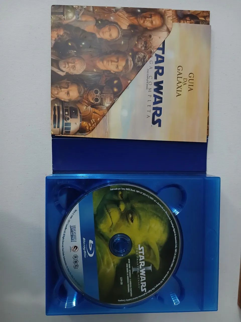 Box blu-ray "star wars" a saga completa( 9 discos) usado  - Foto 4
