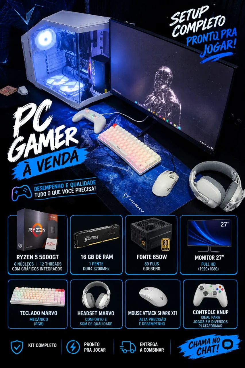 Pc gamer completo 
