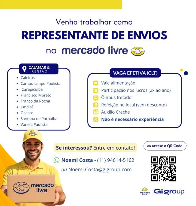 Representante de Envios | SP