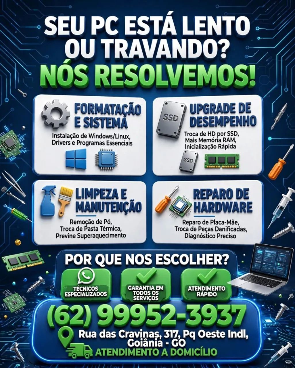 Manutenção em Computadores