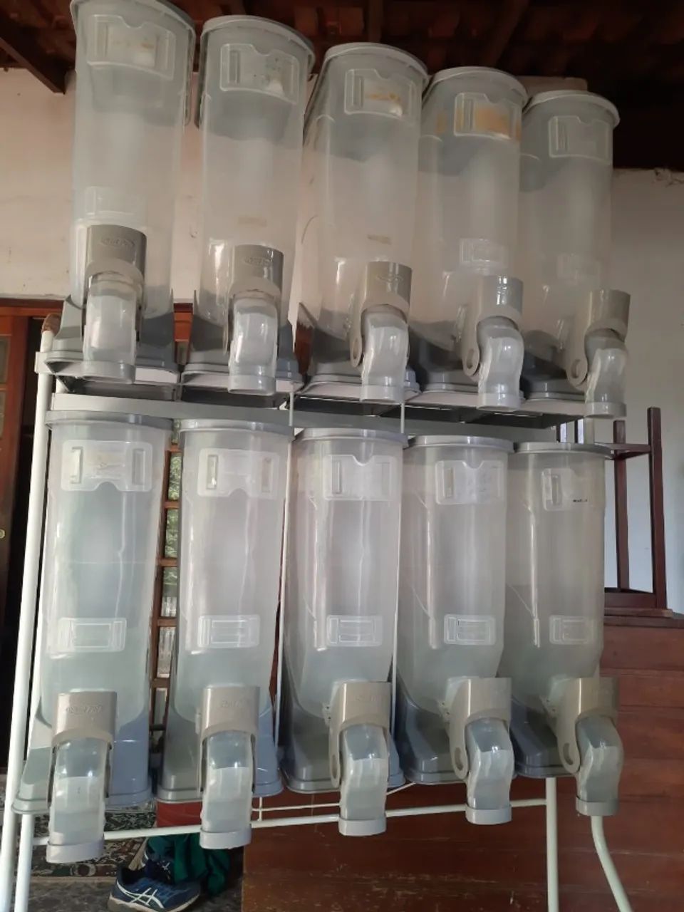 Expositor de ração para petshop
