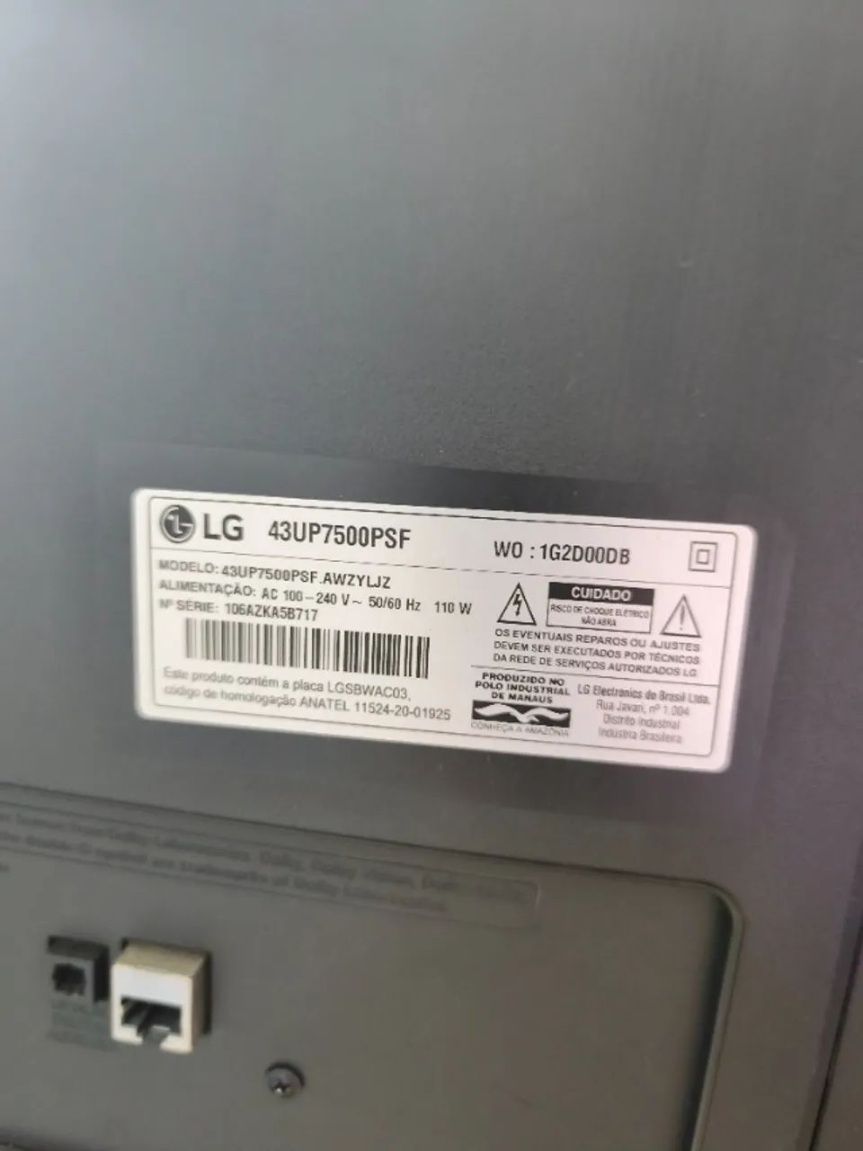TV LG 43"