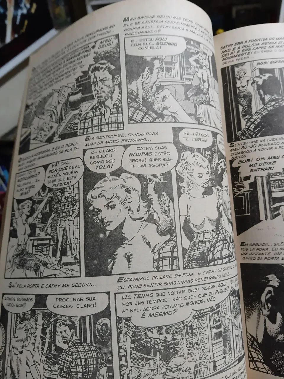 Revista contos da cripta n°1 (ano 1991) raro - Foto 3