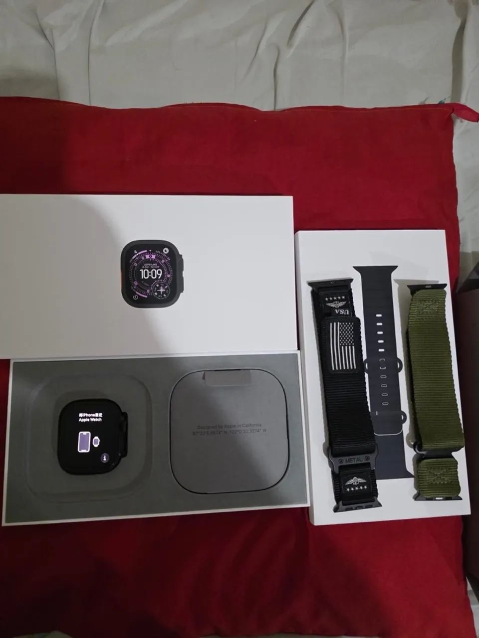 Apple Watch Ultra 3 49mm (GPS + celular ) novíssimo 