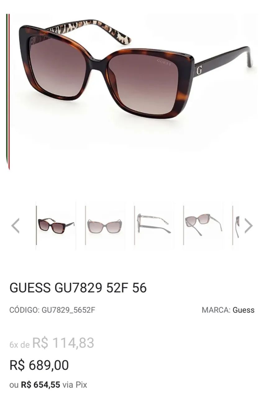 Óculos de sol Guess 