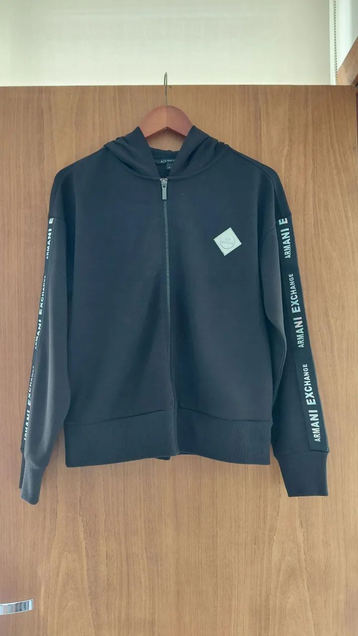 Jaqueta com capuz Armani Exchange 