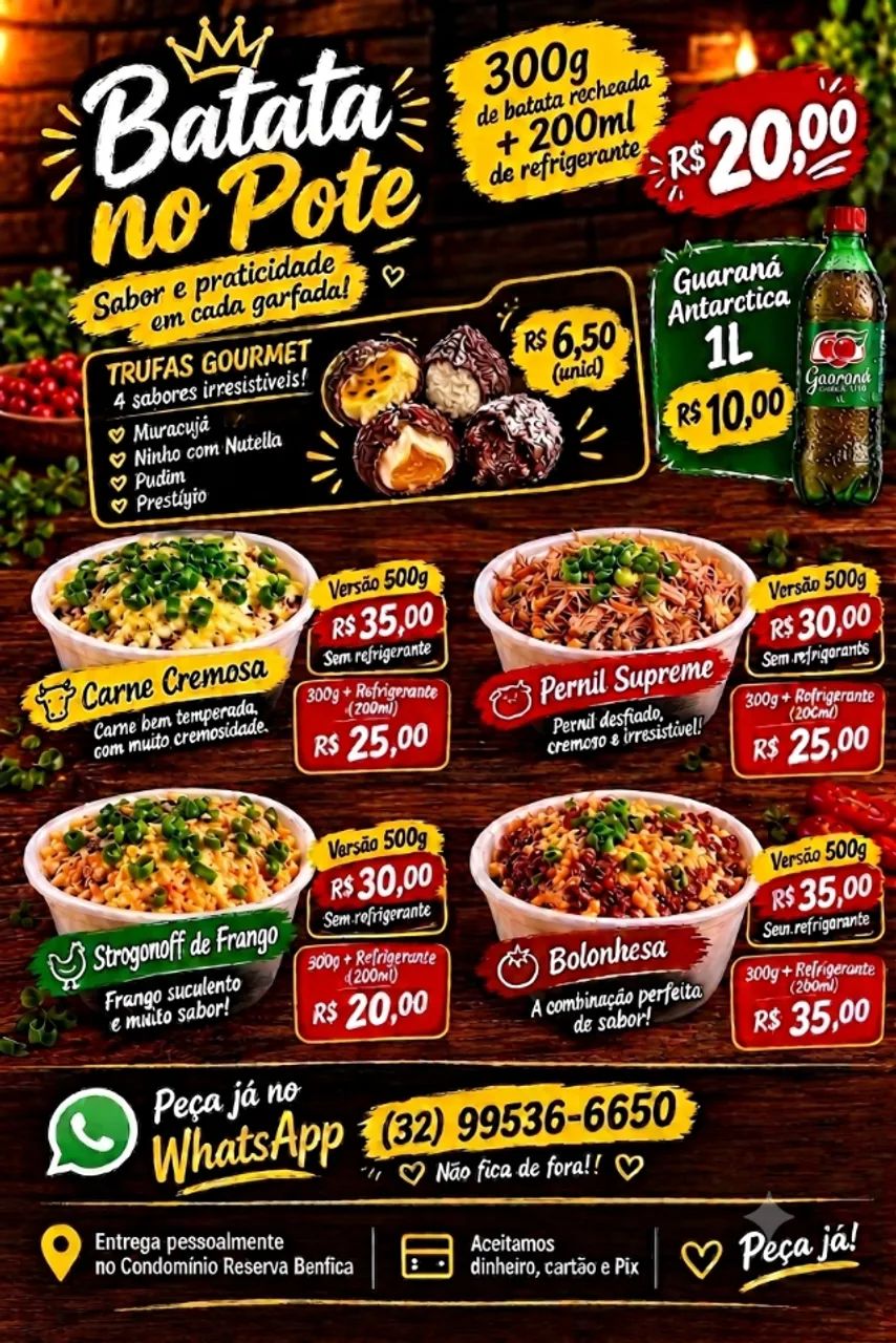 Batata recheada