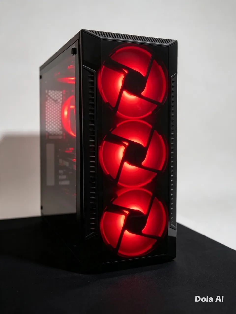 Gabinete Gamer + 3 Ventoinhas RGB  Com Controladora!