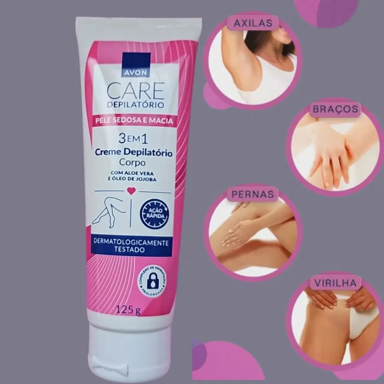Creme depilatório corporal 