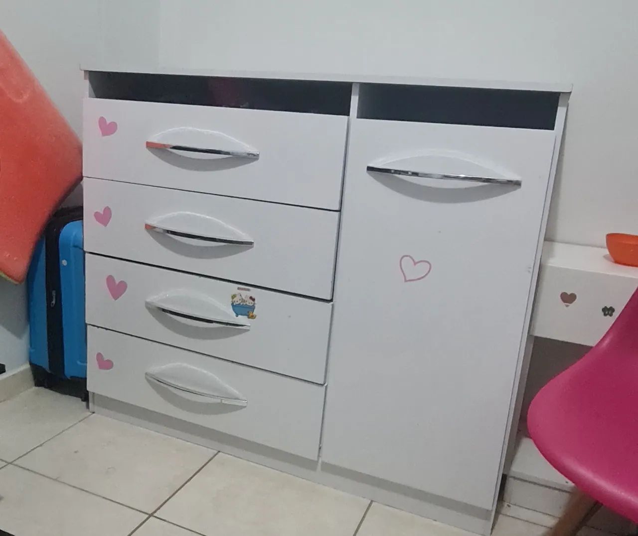 Cômoda infantil 