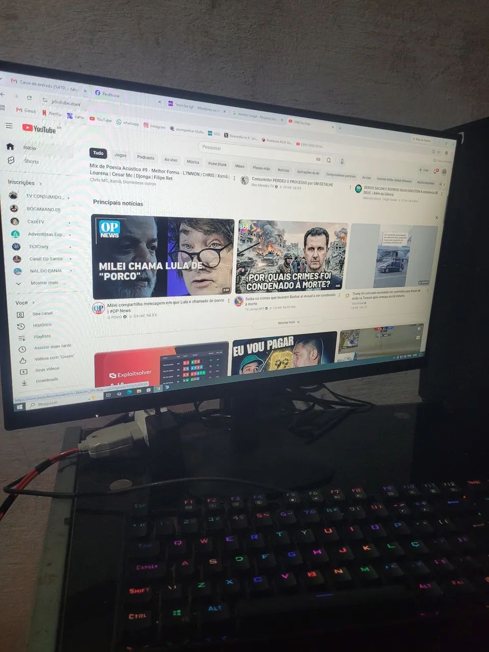 Monitor 120hz 21p gamer - Foto 4