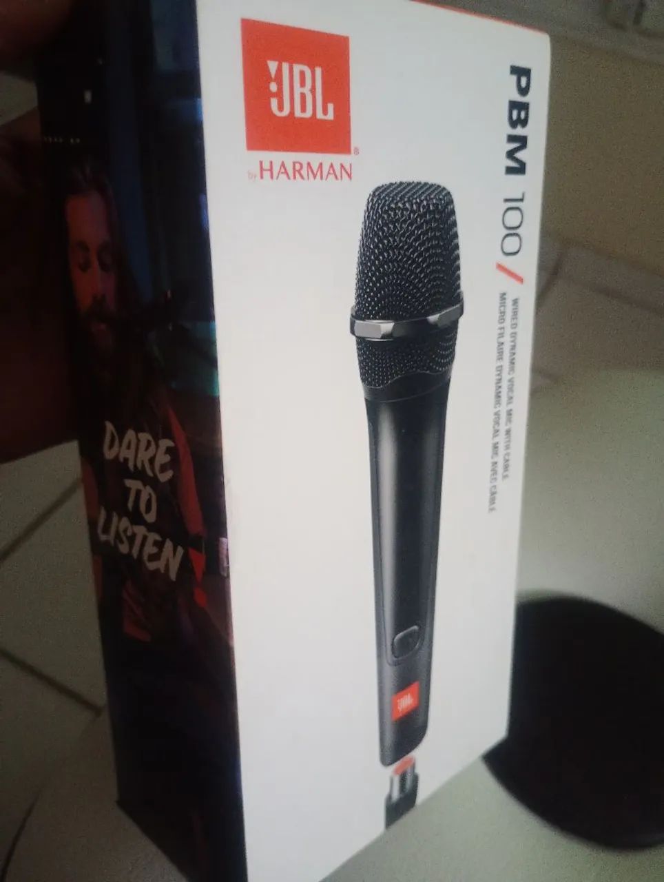 Microfone ? JBL com fio (novo) - Foto 3