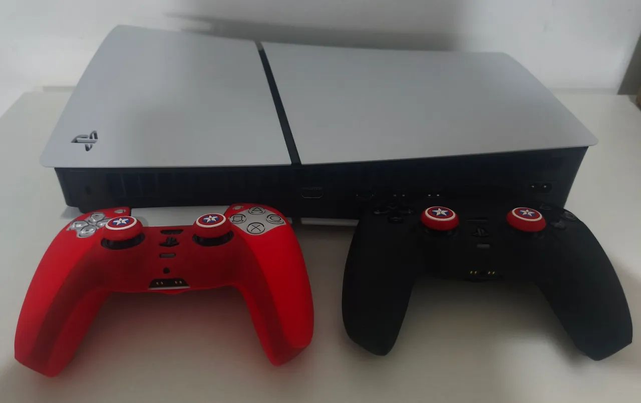 Playstation 5 Slim - 2 controles - Foto 4