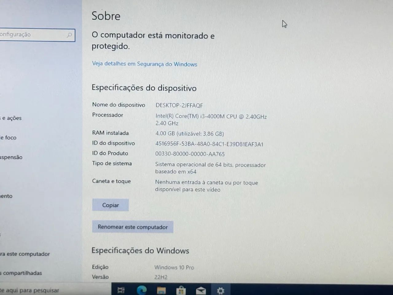 Notebook Positivo i3 Seminovo  - Foto 5