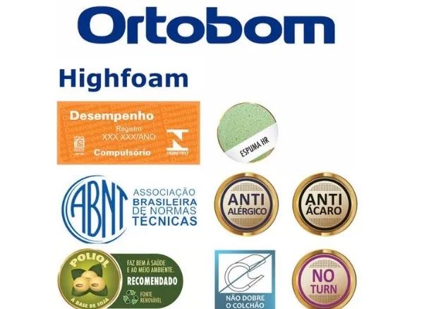 Colchão casal ortopédico - Ortobom - Foto 2