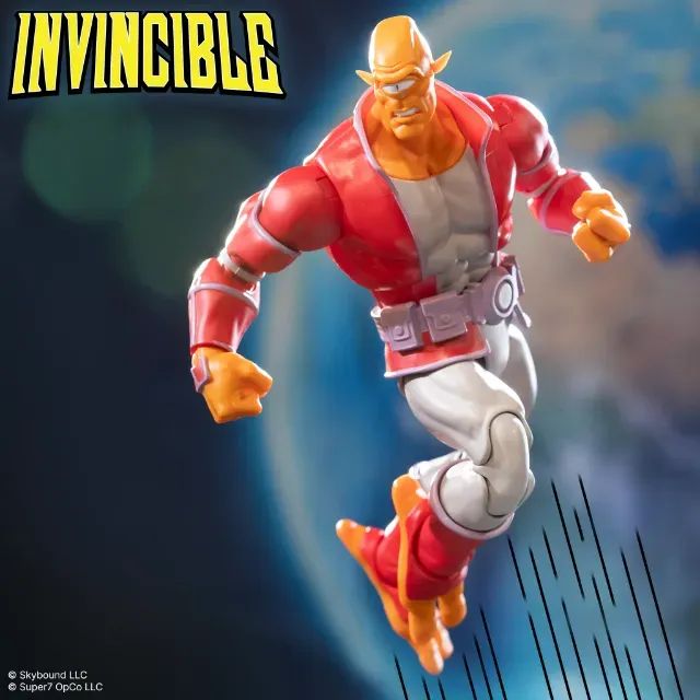 Super 7 - Invincible (Invencível) Deluxe: Alien Action Figure