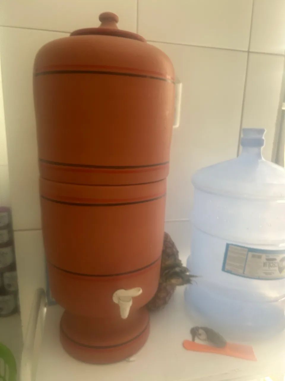 Filtro de barro 3 velas - Foto 2