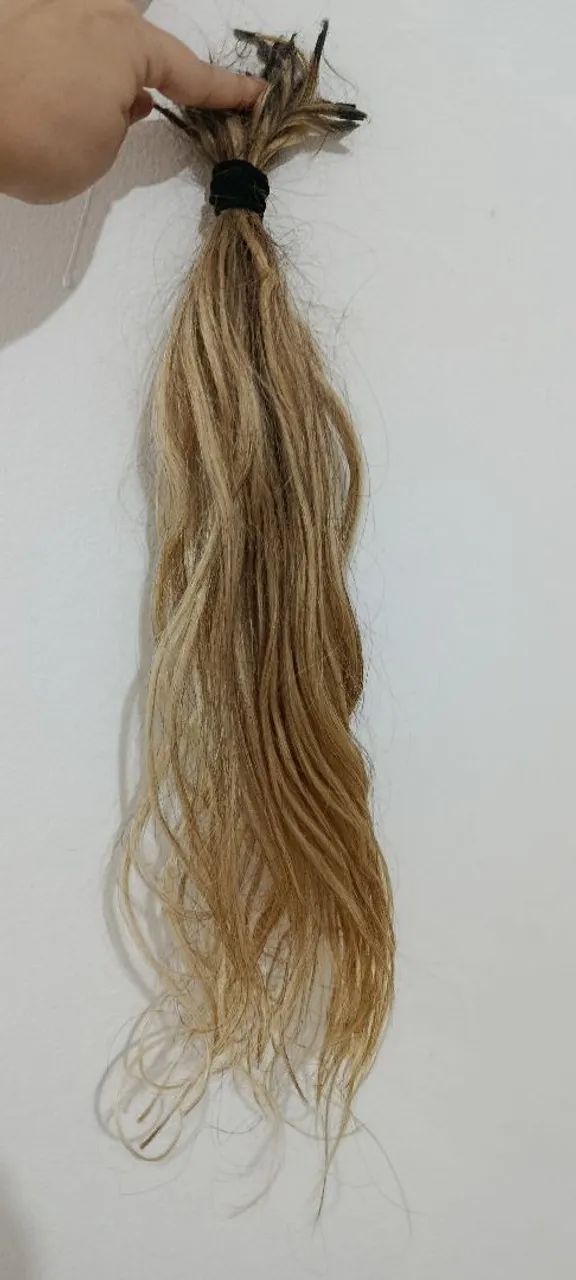 Cabelo humano para mega hair